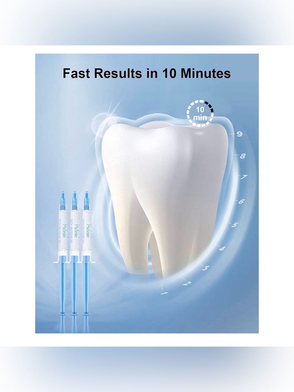 MySmile Teeth Whitening Kit for Sensitive Teeth with LED Light (2pk) - Picture 8 of 8